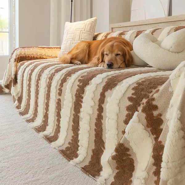 Modern Comfort Plush Multifunctional Blanket Sofa Protection Sofa Cover