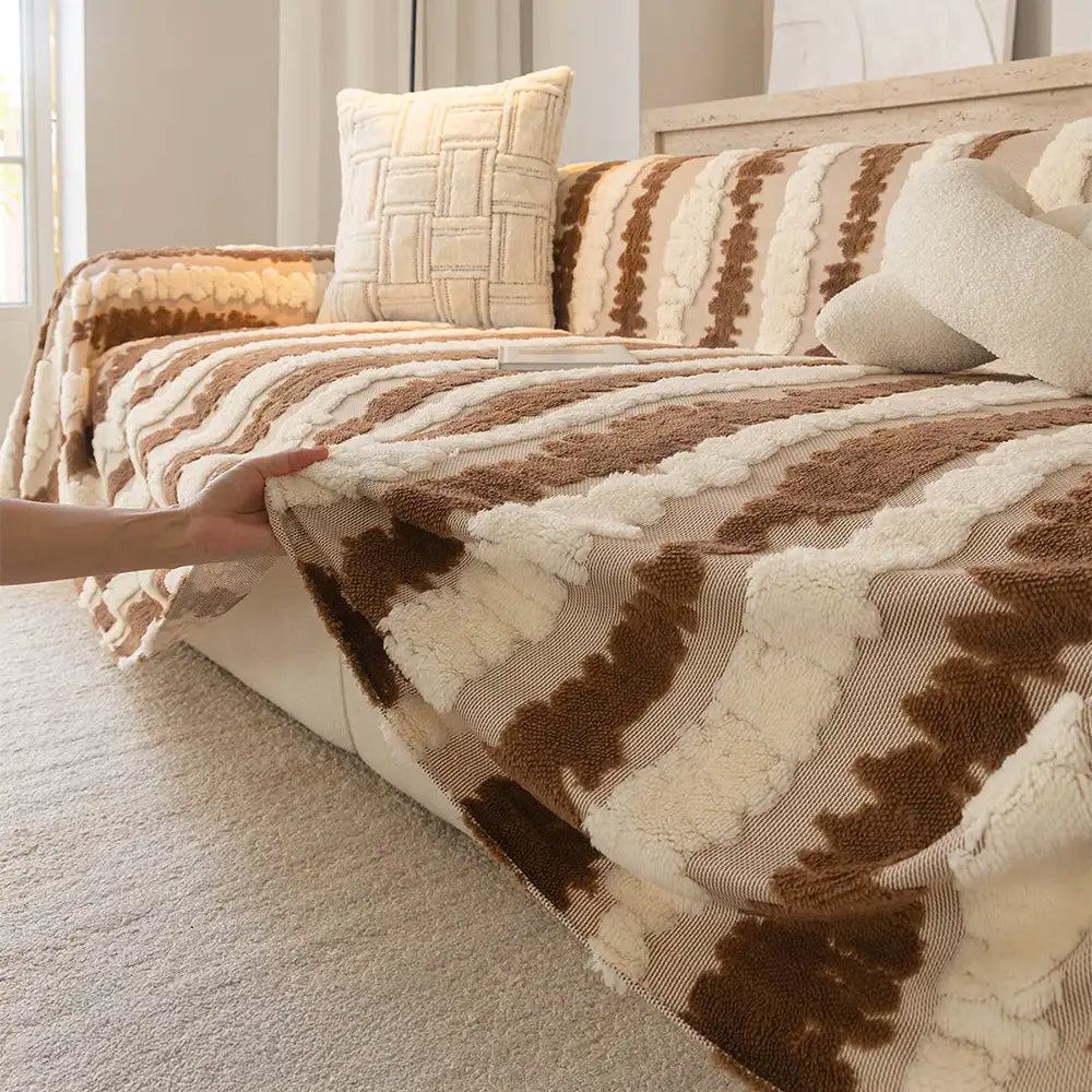 Modern Comfort Plush Multifunctional Blanket Sofa Protection Sofa Cover