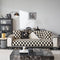 Modern Diamond Plush Sofa Decoration Non-Slip Sofa Cover