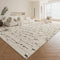 Tapis de décoration de salon moderne en peluche imitation cachemire