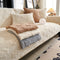 Paw Print Cute Plush Thick Sofa Decoration Non-slip Sofa Cover