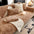 Paw Print Cute Plush Thick Sofa Decoration Non-slip Sofa Cover