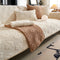 Paw Print Cute Plush Thick Sofa Decoration Non-slip Sofa Cover
