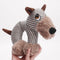 Animal Squeaky Plush Dog Toy - FUNNYFUZZY