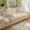 Plush Handmade Color Block Dog Mat Soft Sofa Protector Non-Slip Sofa Cover