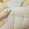Plush Handmade Color Block Dog Mat Soft Sofa Protector Non-Slip Sofa Cover