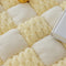 Tapis de chien en peluche fait à la main, bloc de couleur, protection de canapé douce, housse de canapé antidérapante