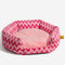 Plush Retreat Chevron Dog Bed-The Warm Hugger