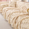 Plush Thickened Geometric Pattern Furniture Blanket Throw Sofa Cover