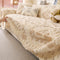Plush Thickened Geometric Pattern Furniture Blanket Throw Sofa Cover