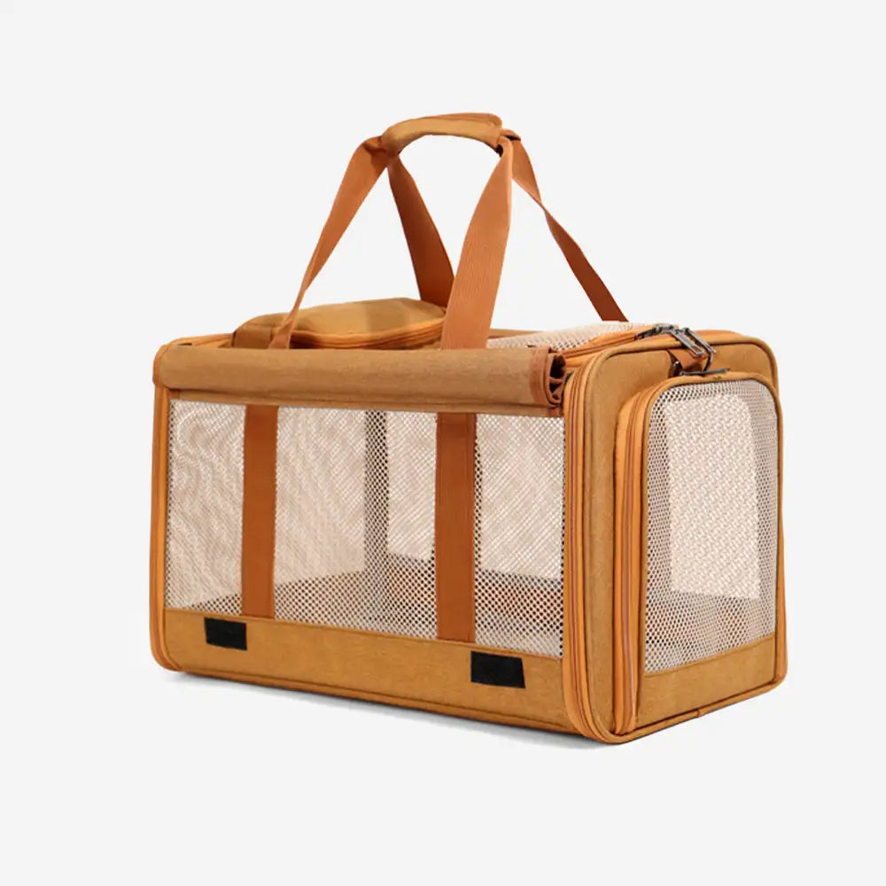 Airline Approved Portable Breathable Large-Capacity Expandable Multi-Functional Cat Carrier Bag