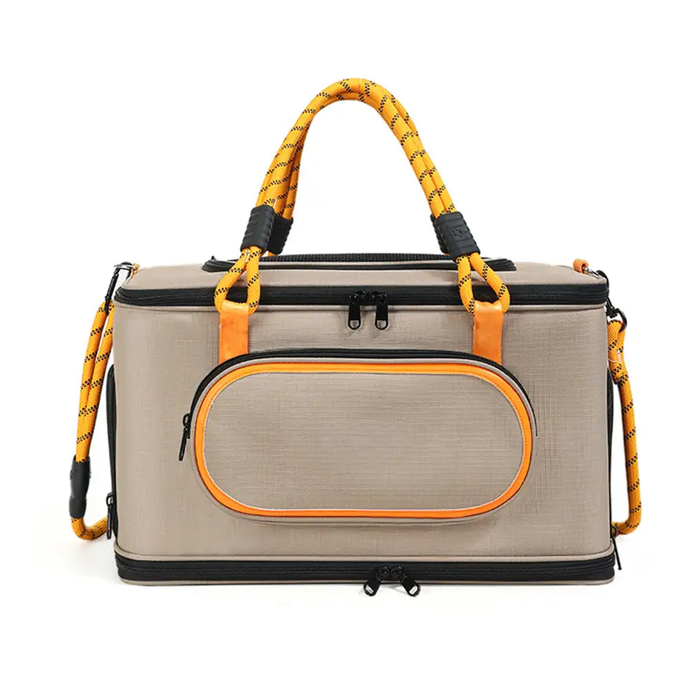 Airline Approved Portable Travel Breathable Cat Carrier Bag for Travel and Airline
