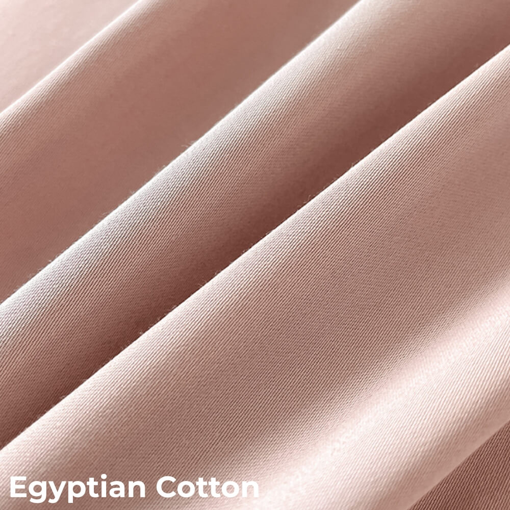 Premium Egyptian Cotton Embroidered Skin-Friendly Bed Sheet Set