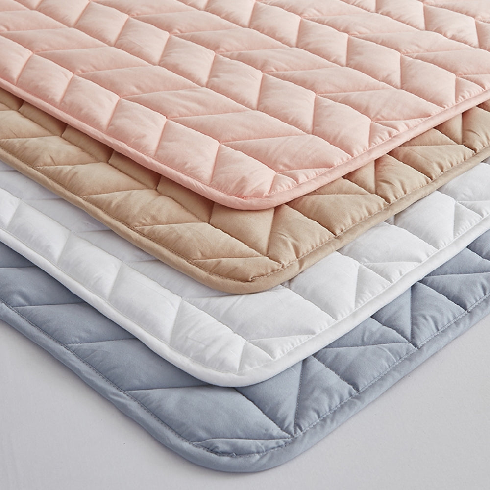 Pure Cotton Breathable Comfortable Non-Slip Mattress Topper