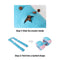 Puzzle Food Dispenser Interactive Dog Dumbbell Treat Toy