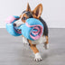 Puzzle Food Dispenser Interactive Dog Dumbbell Treat Toy