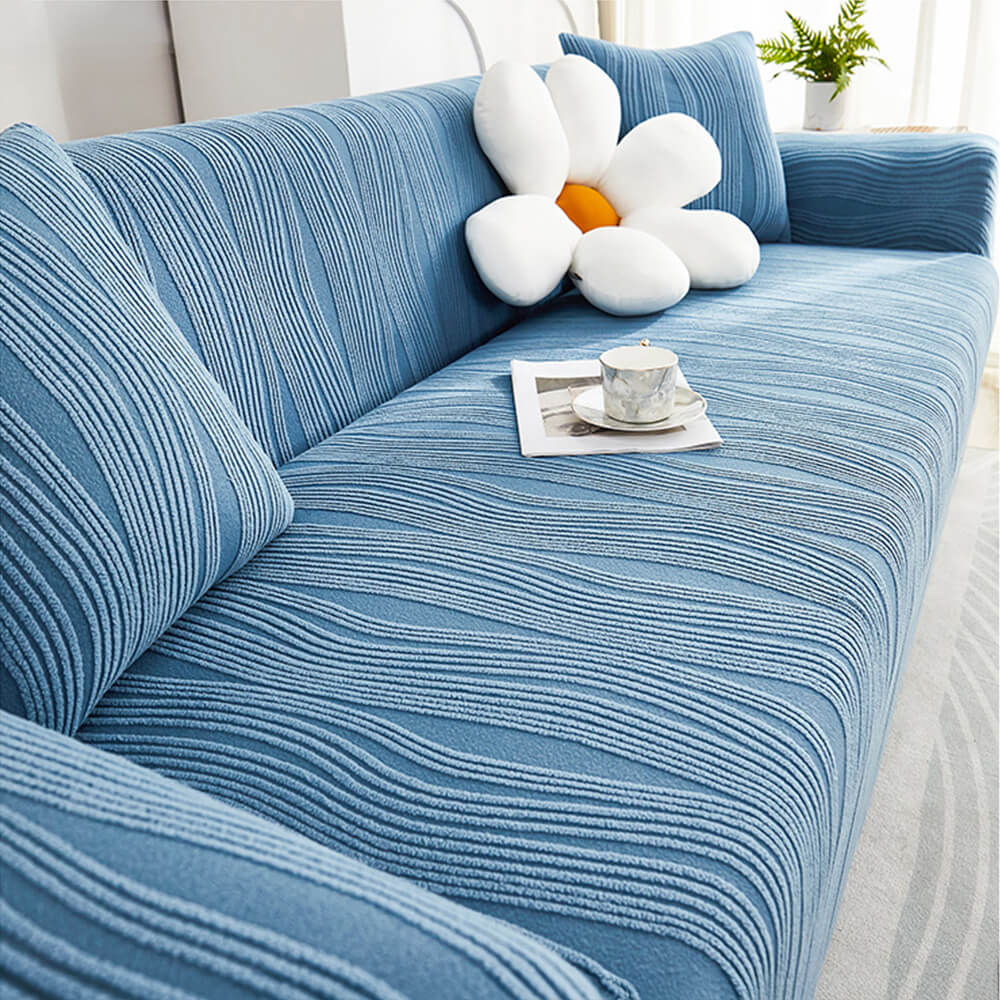 Jacquard Stretch Full-Cover Anti-scratch Outdoor Sofa Cover