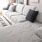 Modern Leaf Jacquard Water-Repellent Anti-Scratch Stretch Full Wrap Sofa Cover