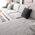 Modern Leaf Jacquard Water-Repellent Anti-Scratch Stretch Full Wrap Sofa Cover