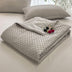 Ultra-Soft Cooling Bubble Dot Filled Home Throw Blanket for Pets and Human