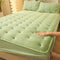 Soft Warm Quilted Fitted Sheet Mattress Cover