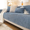 Simple Solid Color Chenille Scratch-resistant Protective Outdoor Sofa Cover