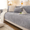 Simple Solid Color Chenille Scratch-resistant Protective Outdoor Sofa Cover
