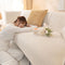 Simple Solid Colour Plush Furniture Protector Outdoor Sofa Cover