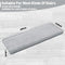 Solid Colour Plush Stair Protectors Non-Slip Tape Free Carpet Stair Treads
