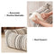 Striped Chenille Scratch-Resistant Breathable Neck Support Dog Square Bed