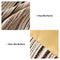 Striped Chenille Scratch-Resistant Breathable Neck Support Dog Square Bed