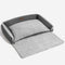 Stylish Expandable Ergonomic Calming Dog Bed - Tranquil Paws