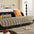 Stylish Striped Ice Silk Breathable Non-Slip Sofa Cover