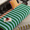 Stylish Striped Ice Silk Breathable Non-Slip Sofa Cover