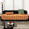 Stylish Striped Ice Silk Breathable Non-Slip Sofa Cover