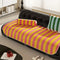 Stylish Striped Ice Silk Breathable Non-Slip Sofa Cover