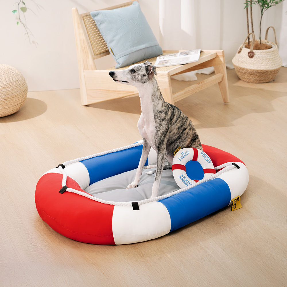Summer Cooling Waterproof Boat-Shaped Pet Bed or Pillow – Chill Raft
