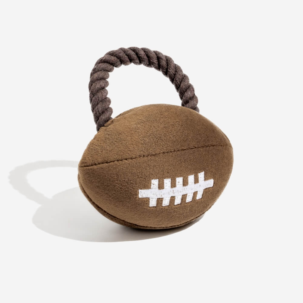 Super Bowl Peluche Rugby Football Son Jouet Chien Jouet Interactif