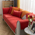 Vermilion Comfortable Chenille Sofa Protective Sofa Cover