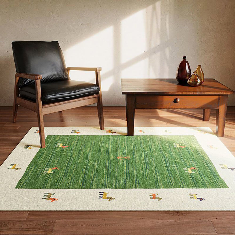 Vintage-Inspired Home Decor Non-Slip Rug