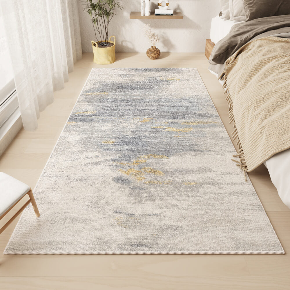 Non-Slip Modern Geometric Pattern Waterproof Rug