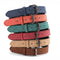 Ensemble de laisse de collier de chien de protection de cou souple en simili cuir vintage