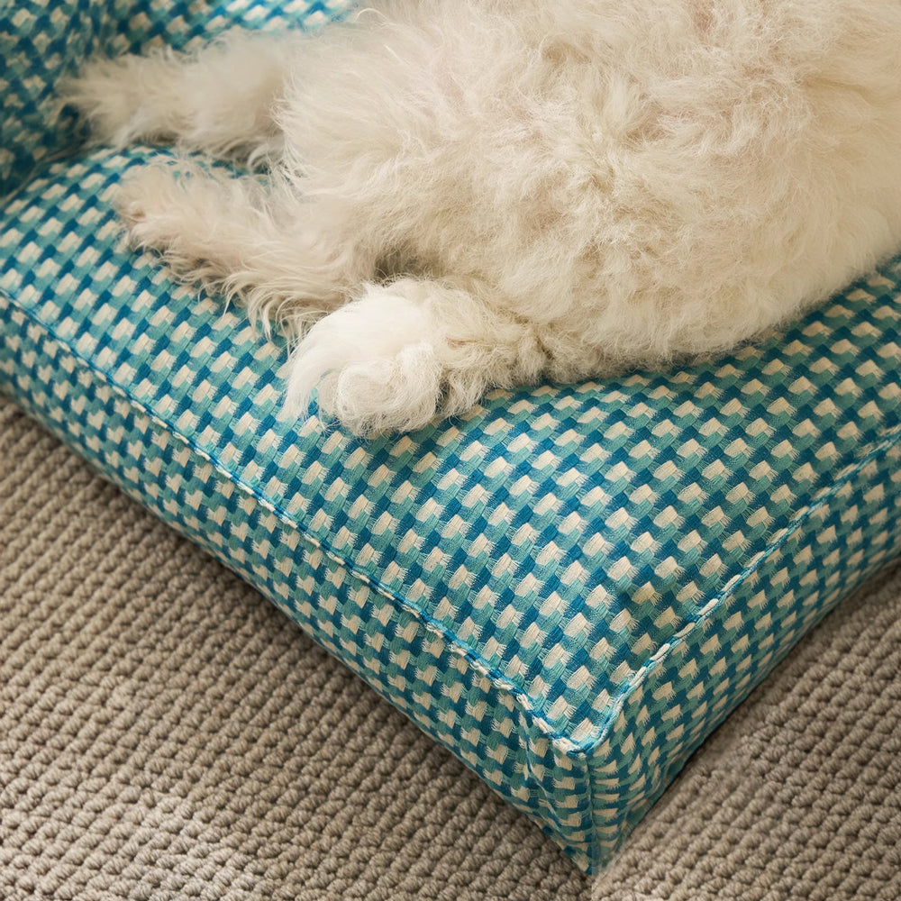 Waffle Shape Sweet Dreams Calming Dog Bed