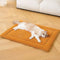 Warm Comfortable Non-slip Plush Pet Mat