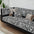 Wild Zebra Print Chenille Furniture Protector Sofa Cover