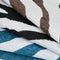 Wild Zebra Print Chenille Furniture Protector Sofa Cover