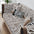 Wild Zebra Print Chenille Furniture Protector Sofa Cover