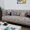 Wild Zebra Print Chenille Furniture Protector Sofa Cover