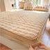Plush Bubble Skin-Friendly Warm Fitted Sheet Mattress Cover