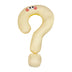 Cooling Ice Silk Question Mark Pillow